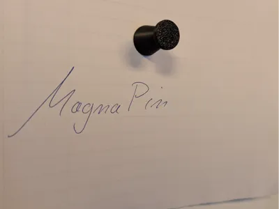 MagnaPin for 10x2mm Magnets for Magnet/Metalwalls 