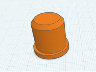 PVC end cap 20mm / 1/2'