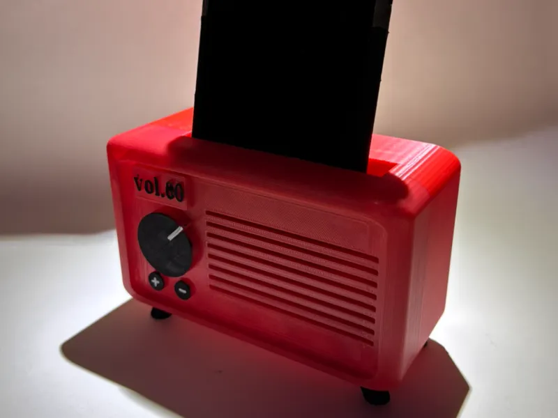 music box phone holder