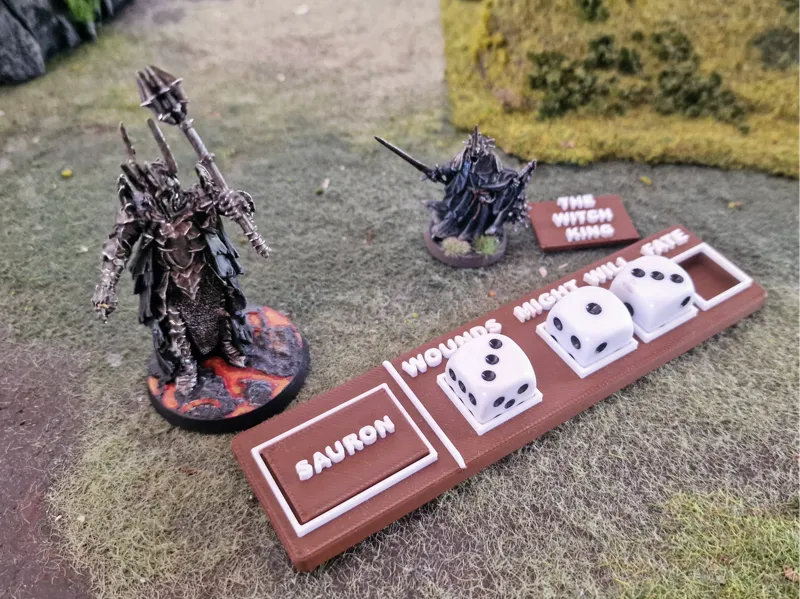 Nameplates For MESBG - Barad-dûr