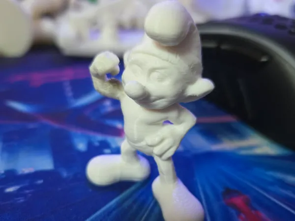 Figurine Schtroumpf costaud