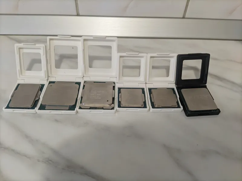 Cpu Trays for AMD AM4,AM5 & Intel 1700,1200,115x