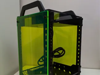 10 inch 8u Minilab rack 