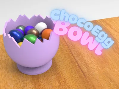 Coupelle œuf de Pâques cassé