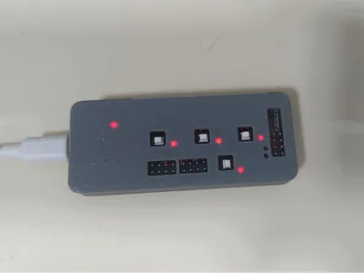Portable Expansion Dock with Power Supply and Serial Port
