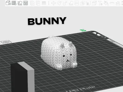 Patterned Bunny