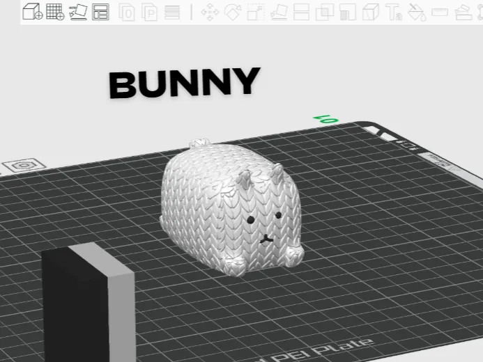 Patterned Bunny