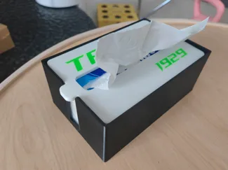 得宝纸巾盒 自动降盖 适用于得宝160x100x60纸巾 Tempo Tissue Box