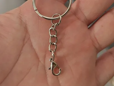 Lobster Clasp - Keychain Pendant - Universal Ring Model