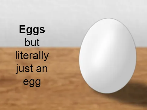 Œuf de Pâques minimaliste