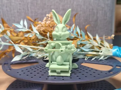 3D printed Easter bunny