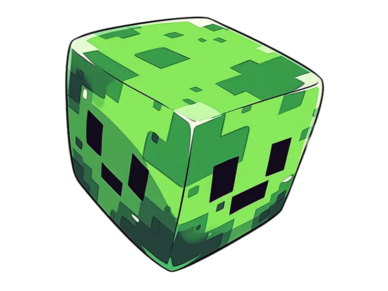 Llavero cliper minecraft
