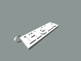 "Hello" Keychain