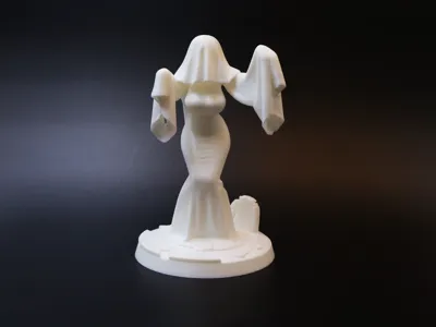 Ghost Girl with Base
