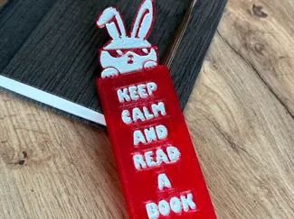 Rabbit bookmark