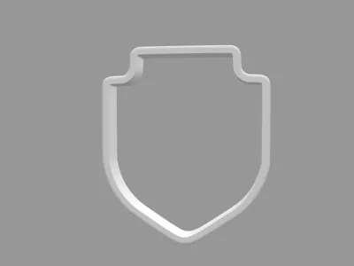 Shield Cookie Cutter