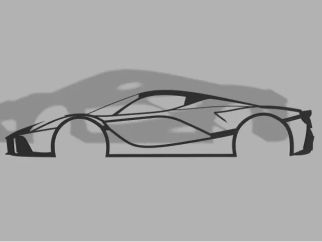 La Ferrari Wall Art