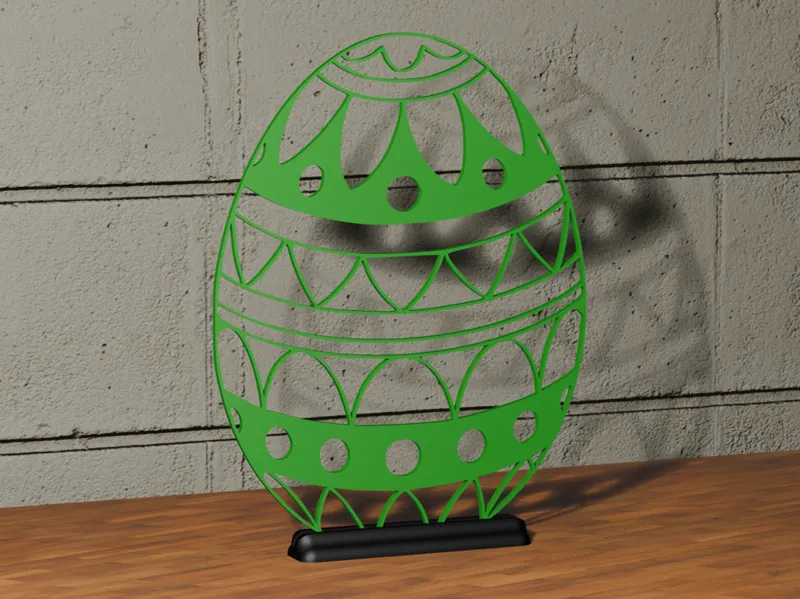 EASTER EGG DECORATION STANDING OR HANGED
