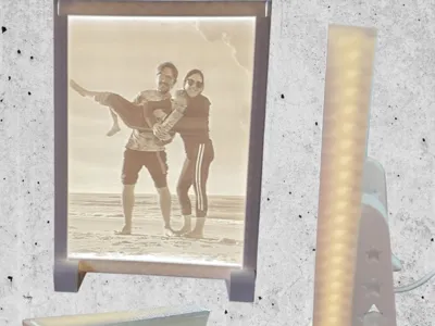 interchangeable lithophane frame