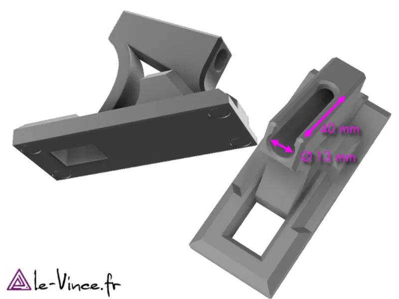 support pistolet aérographe