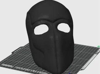 full face mask pre sliced