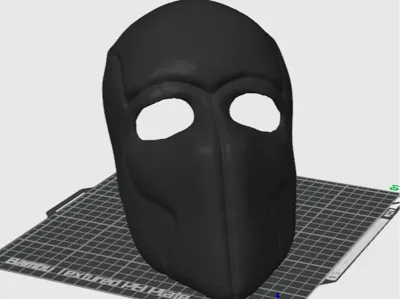 full face mask pre sliced
