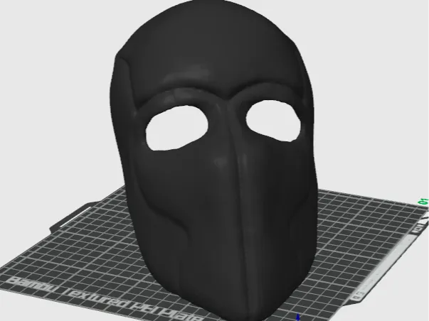 full face mask pre sliced