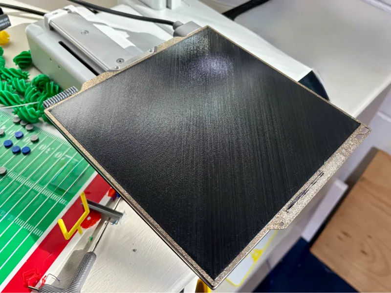 A1M First Layer Test / Bed Cleaner