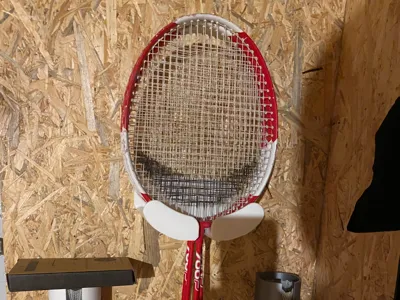 support raquette badminton