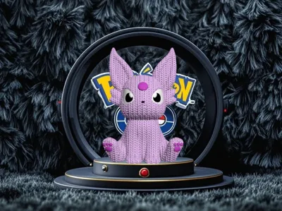 Knitted Espeon - Pokémon