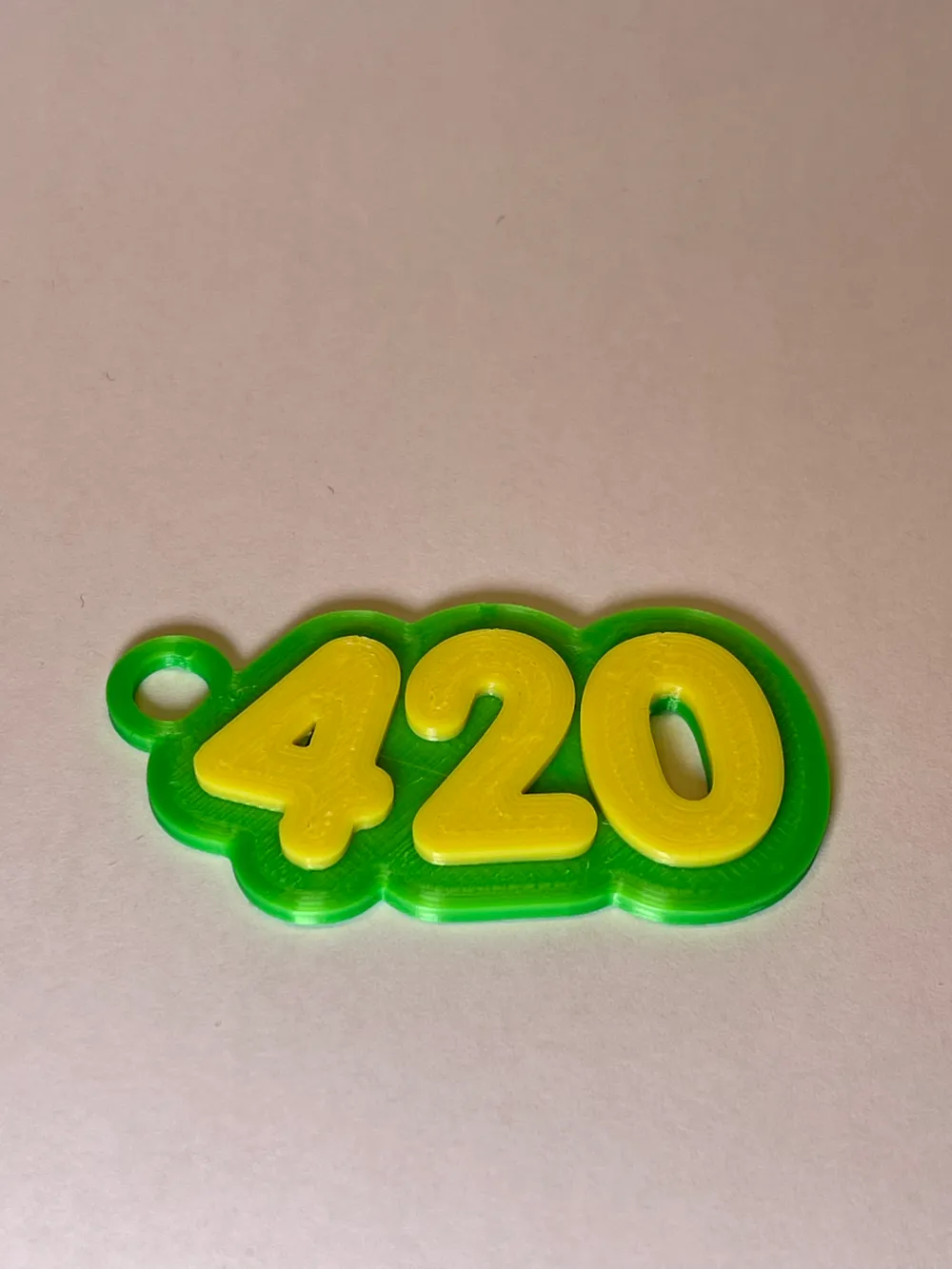 420 Keychain - Free 3D Print Model - MakerWorld