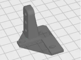 Attacco Bltouch hotend original