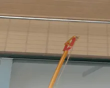Accroche-corde télescopique pour hauteur