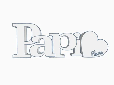 Father's Day inscription