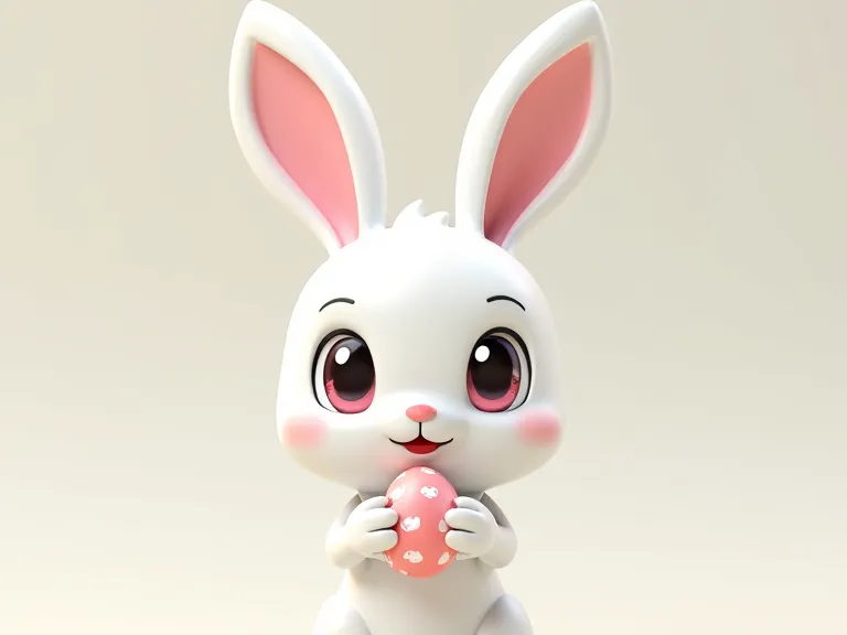 Osterhase zum Selberbemalen