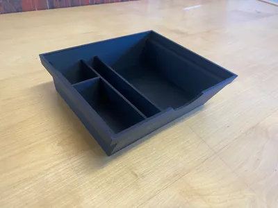 Tesla Model Y 2025 Center Console Storage Box.