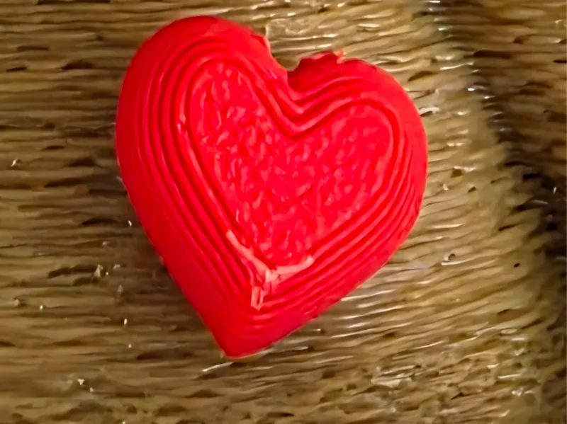 Heart For Plush Bear