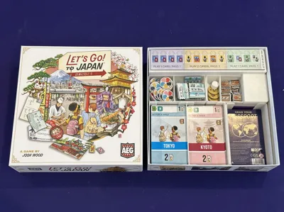 Let's Go! To Japan (Retail) Box Insert