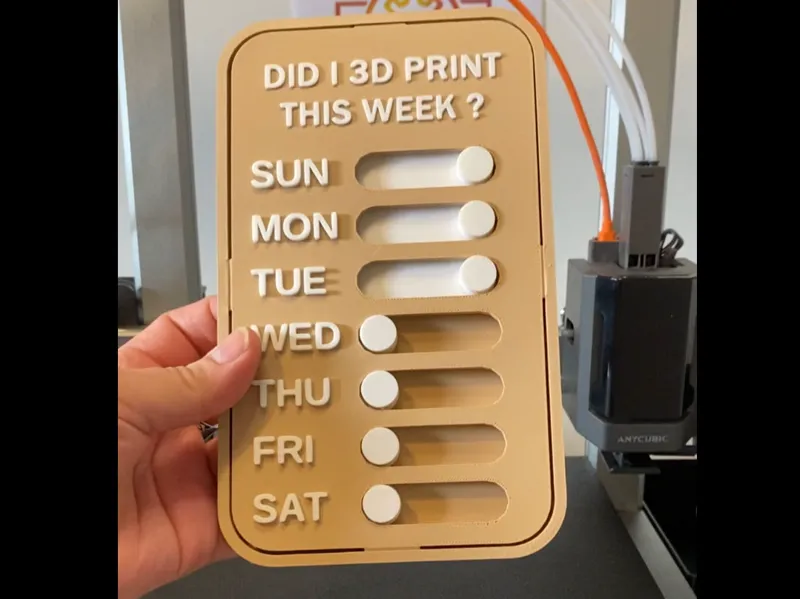 DID I 3D PRINT THIS WEEK