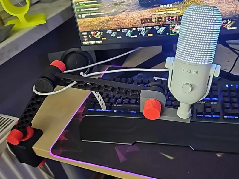 Razer Seiren V3 chroma Connector arm