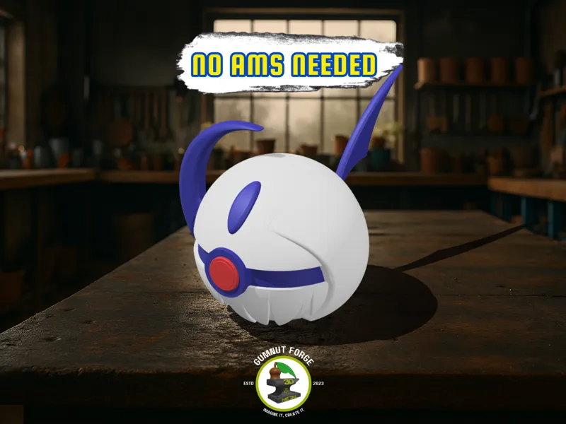 Absol Pokeball - MULTIPART