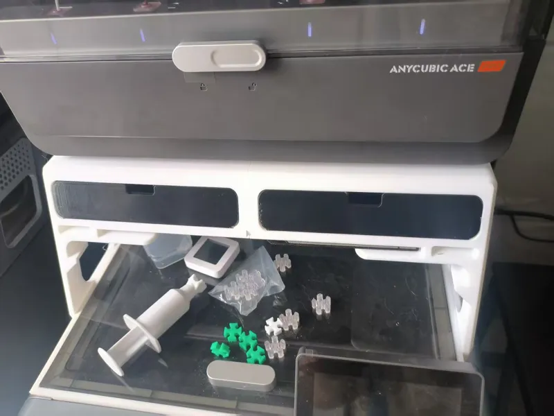 纵维立方S1C升高组件上的抽屉