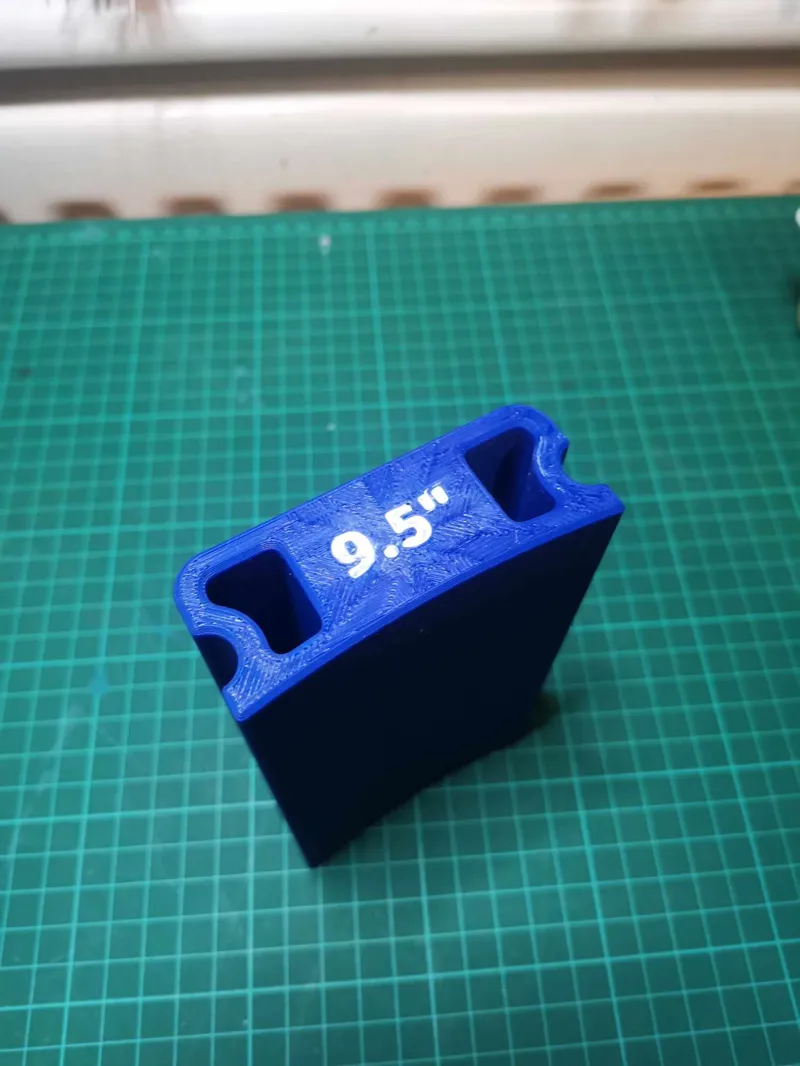 Guitar Fretboard Radius Sanding Blocks Parametric