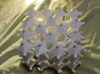 矿物质结构模型