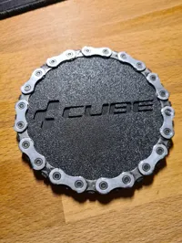 Dessous de verre chaîne de vélo — photo 1