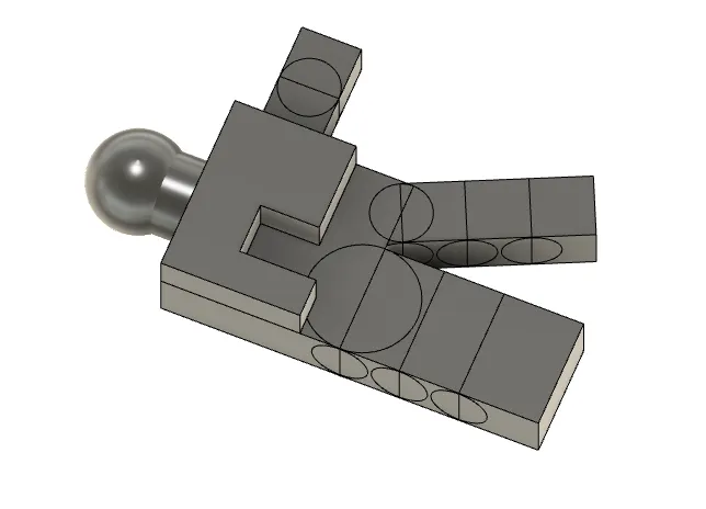 0-waste Multipurpose Robot - Mitten Hand editable