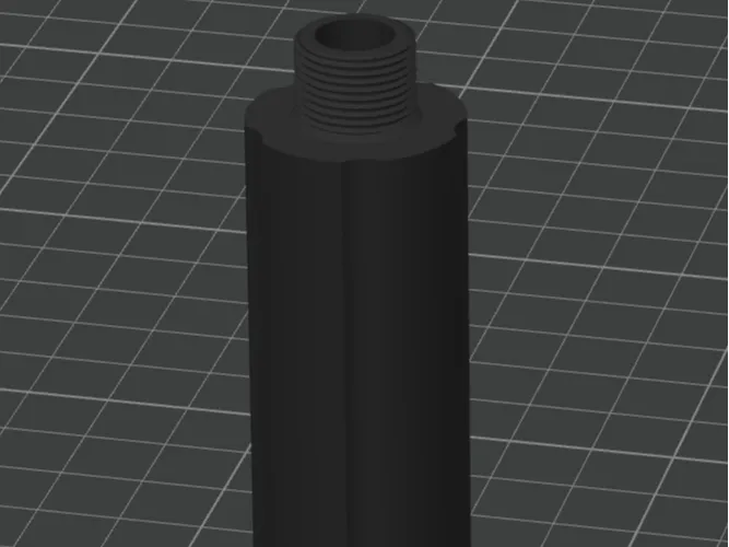 14mm F ccw  to 14mm M ccw  60mm long AAP01 Airsoft