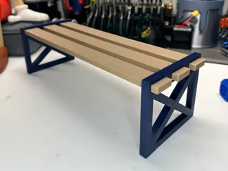 Wooden Bench