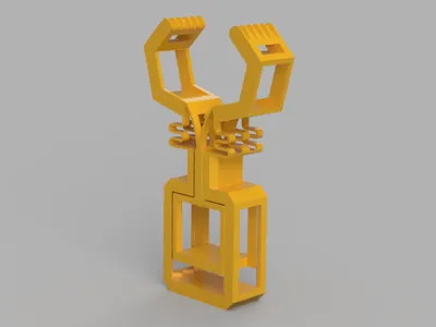 Finger-Activated Mini Robotic Clamp