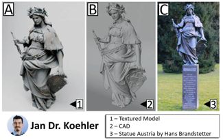 Photogrammetry Statue Austria